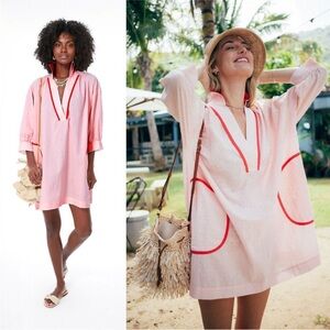 Tuckernuck Lizzie Coverup Pink Salt NWT XXL